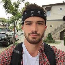 The Headband/Hairband | Headband men, Bandana hairstyles, Mens ...